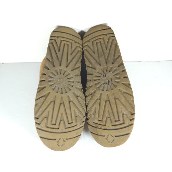 UGG Men's Neumel US 12 Chestnut Suede Sheepskin Lined LaceUp Ankle Chukka Boots - Picture 9 of 16